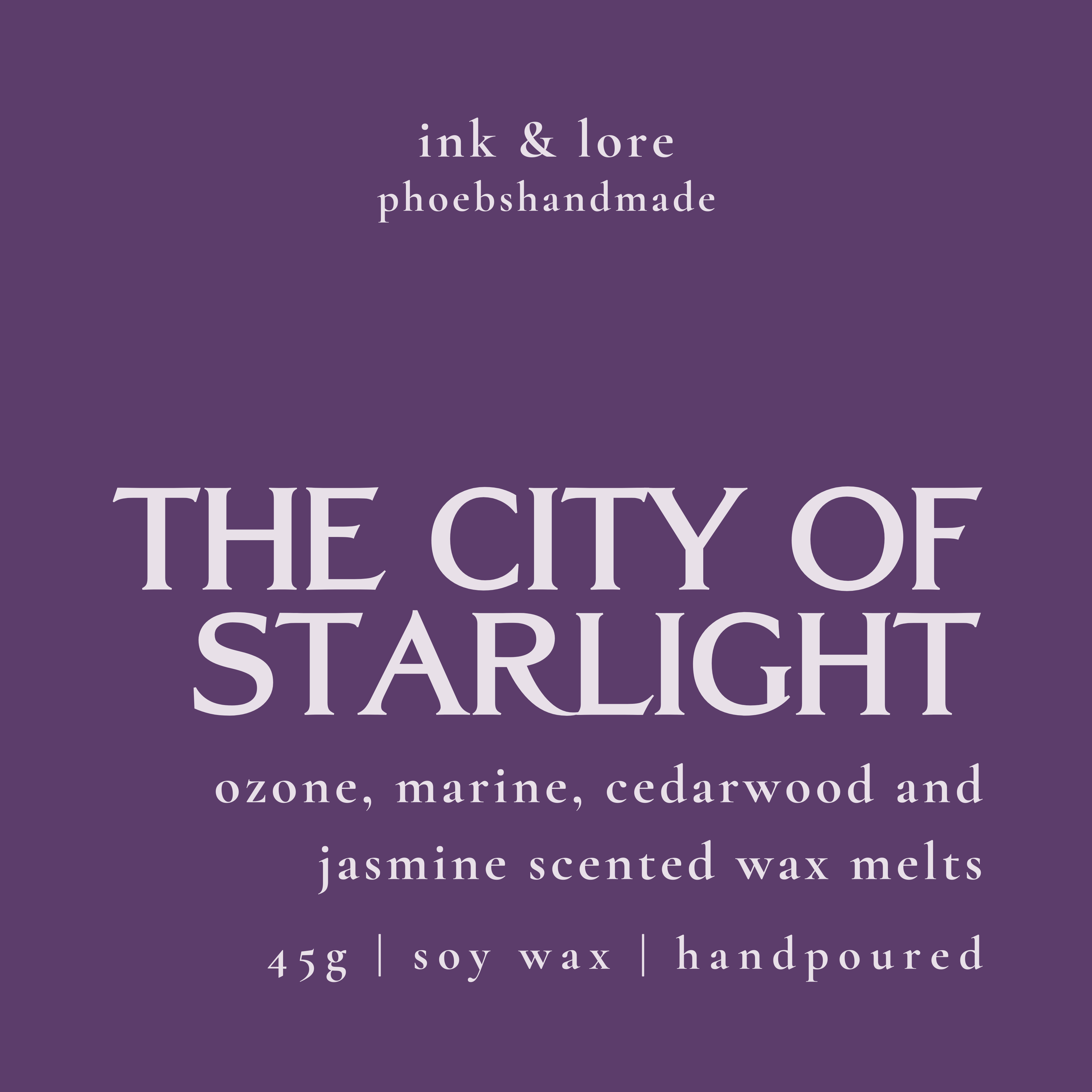 City of Starlight Wax Melts