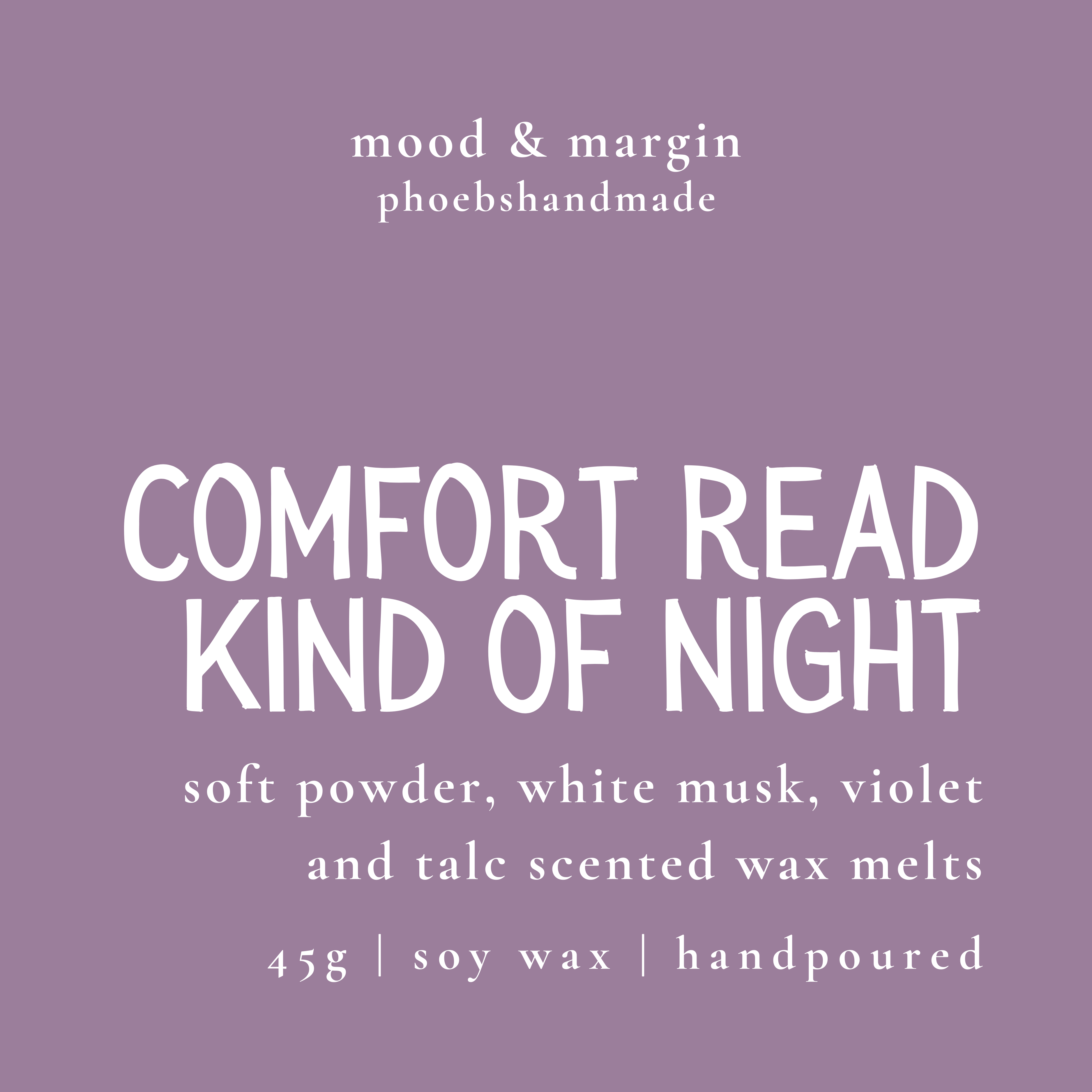 Comfort Read Wax Melts