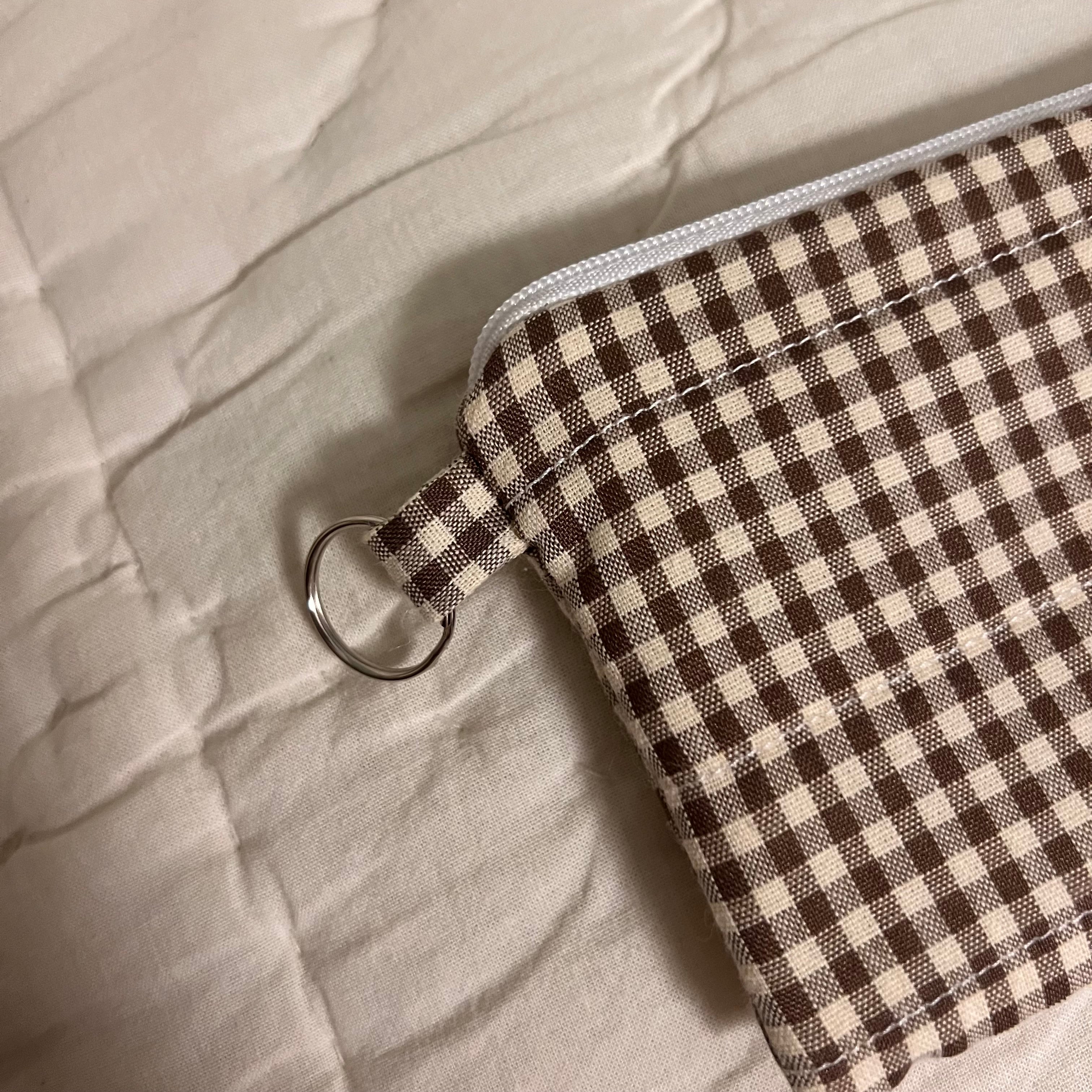 Gingham Girl Coin Purse & Wristlet *SECONDS