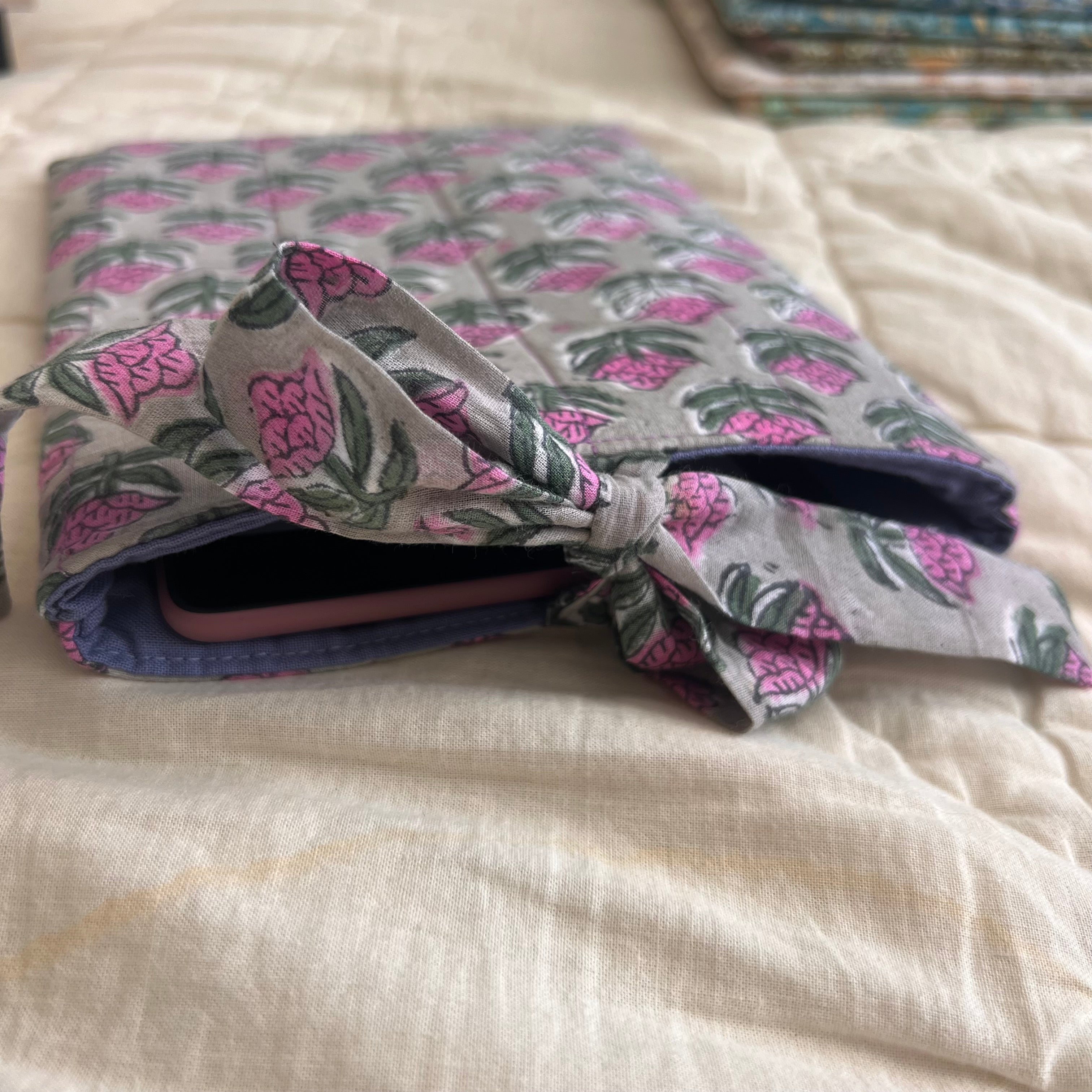 Handprinted Kindle Cozy *SALE