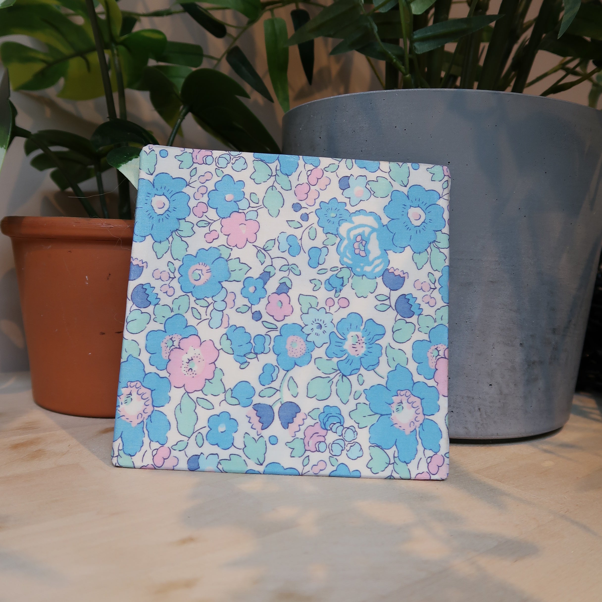 Large Liberty Coaster (Greens/Blues)