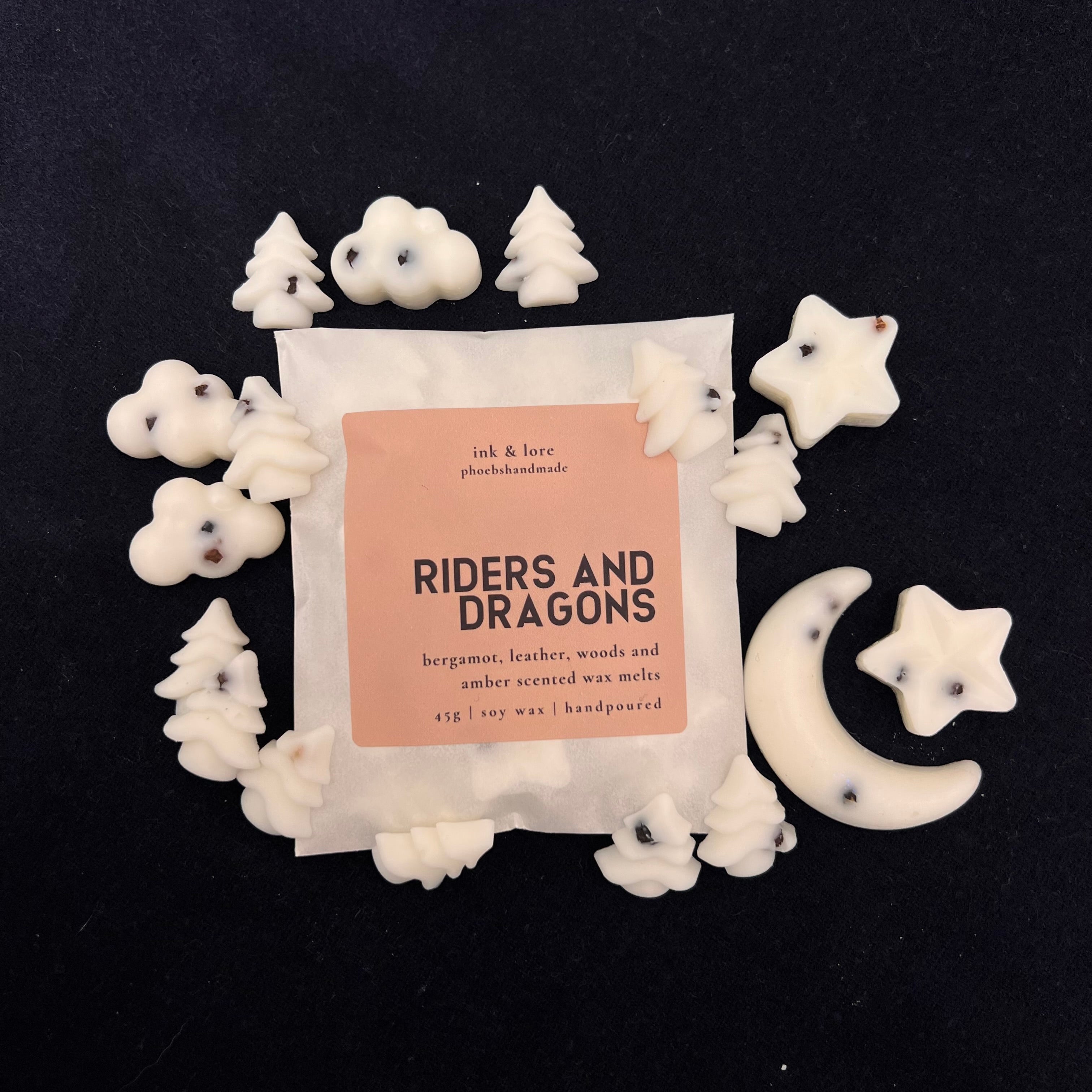 Riders and Dragons Wax Melts