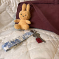 Vintage Blue Padded Wristlet *SECONDS