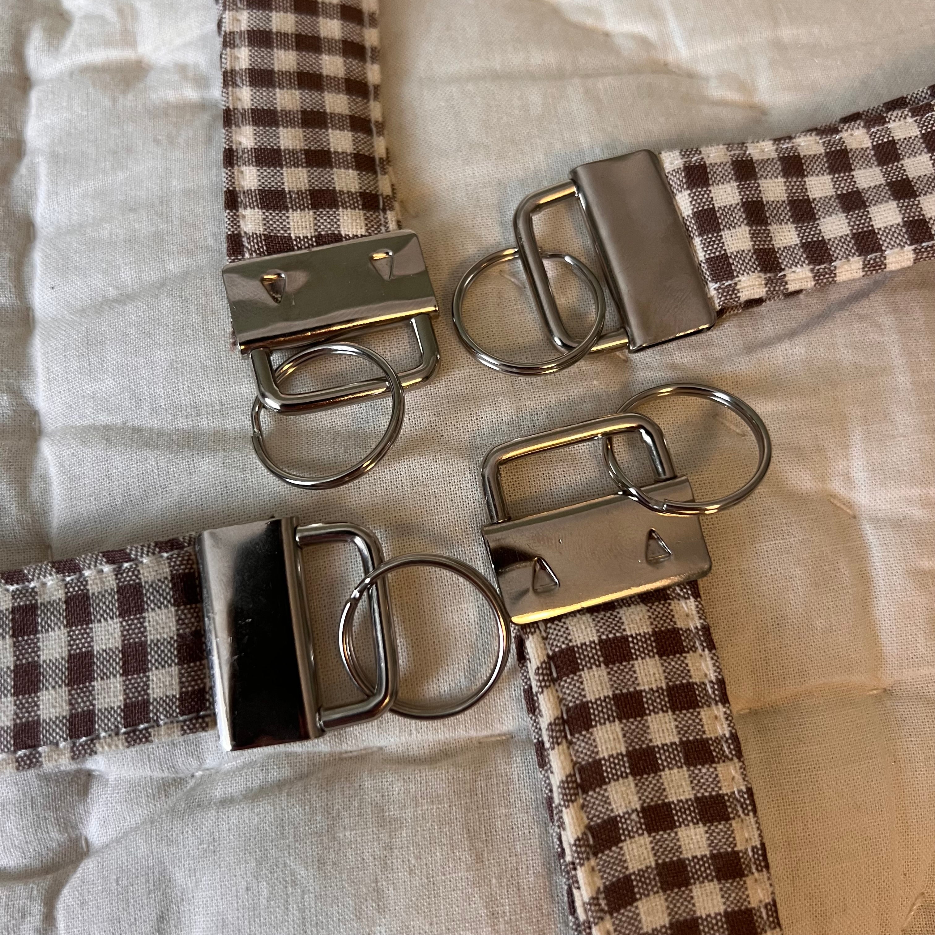 Gingham Girl Padded Wristlet *SECONDS